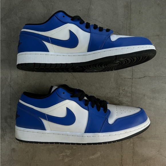 AIR JORDAN 1 LOW 'GAME ROYAL' size 10.5 M - Picture 2 of 4